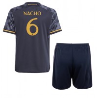Dětský Fotbalový dres Real Madrid Nacho #6 2023-24 Venkovní Krátký Rukáv (+ trenýrky)